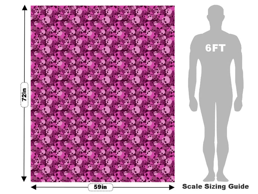 Magenta Calvaria Halloween Vehicle Wrap Scale~Rwraps Series 914 Magenta Calvaria Halloween Measurements~1