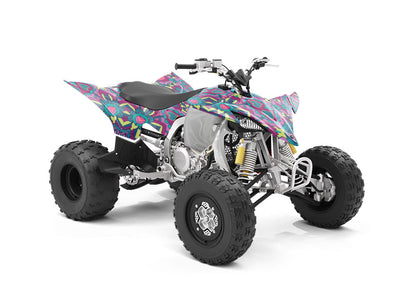 Magenta Love Mandala ATV Wrapping Vinyl