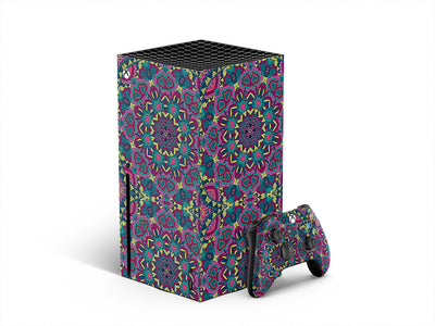 magenta love mandala XBOX DIY Decal