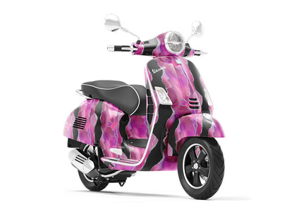 Magenta Madness Gemstone Vespa Scooter Wrap Film