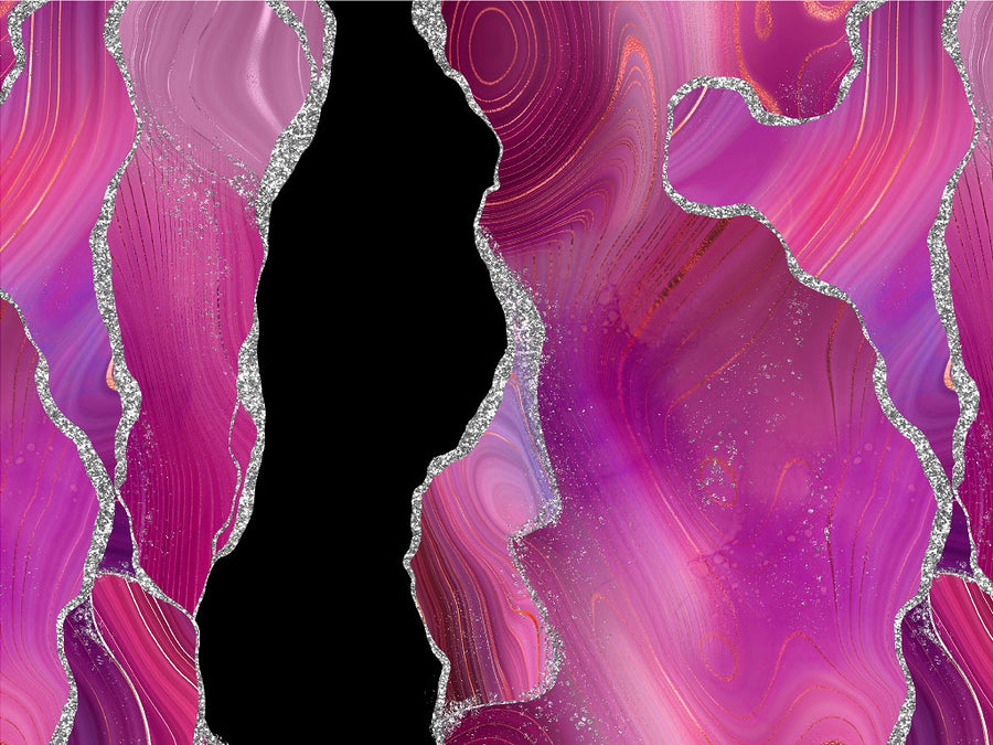 Magenta Madness Gemstone Vinyl Wrap Pattern~Rwraps Series 914 Digitally Printed Vinyl Wrap~0