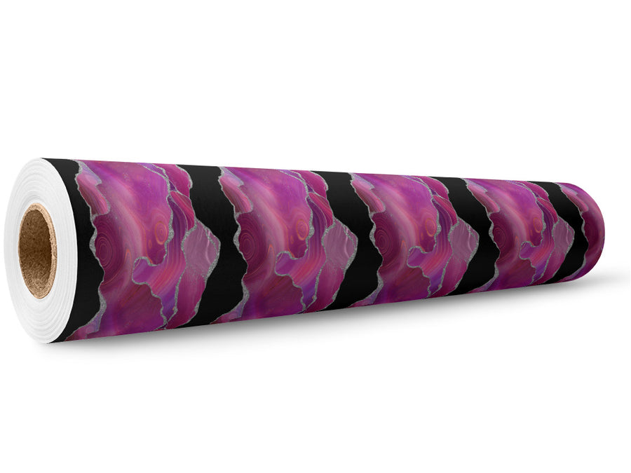 Magenta Madness Gemstone Wrap Film Wholesale Roll~Rwraps Series 914 Digitally Printed Vinyl Roll~5