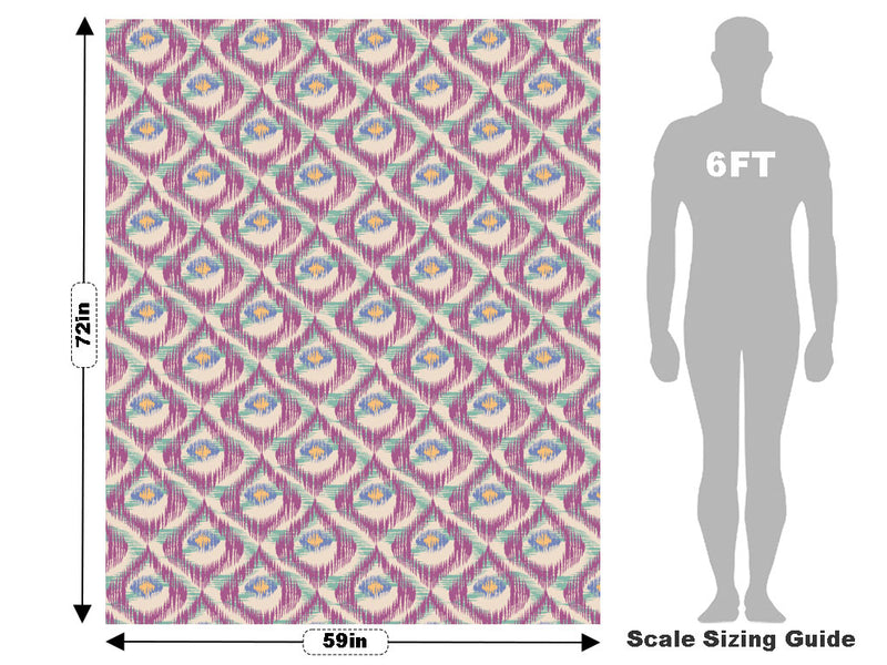 Magenta Markings Birds Vehicle Wrap Scale~Rwraps Series 914 Magenta Markings Birds Measurements~1