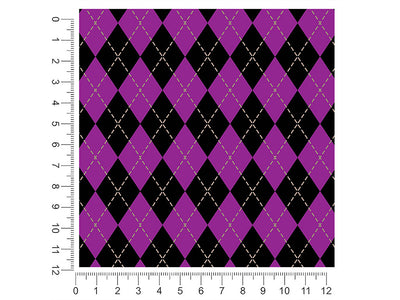 magenta matters argyle 1ft x 1ft Craft Sheets