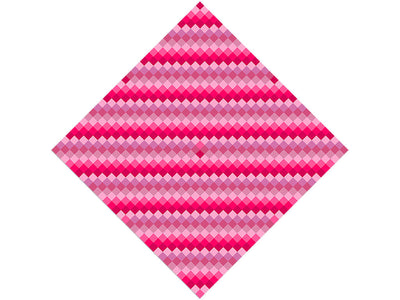 Magenta Process Mosaic Vinyl Wrap Pattern