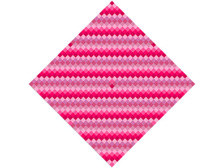 Magenta Process Mosaic Vinyl Wrap Pattern