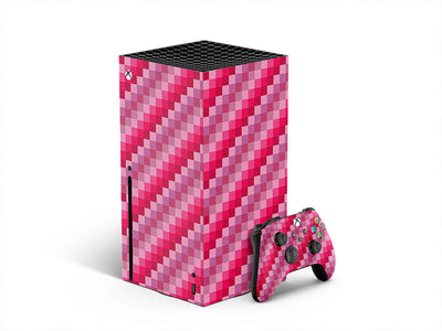 magenta process mosaic XBOX DIY Decal