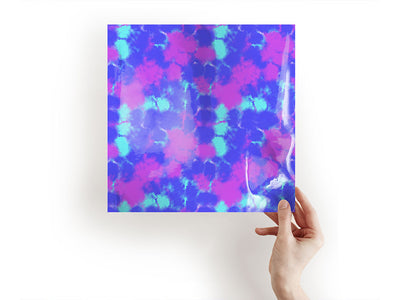 magenta rain tie dye Craft Sheets