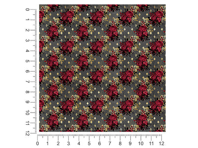 magenta ranunculus gothic 1ft x 1ft Craft Sheets