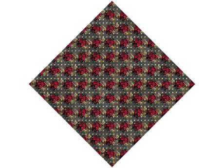 Magenta Ranunculus Gothic Vinyl Wrap Pattern