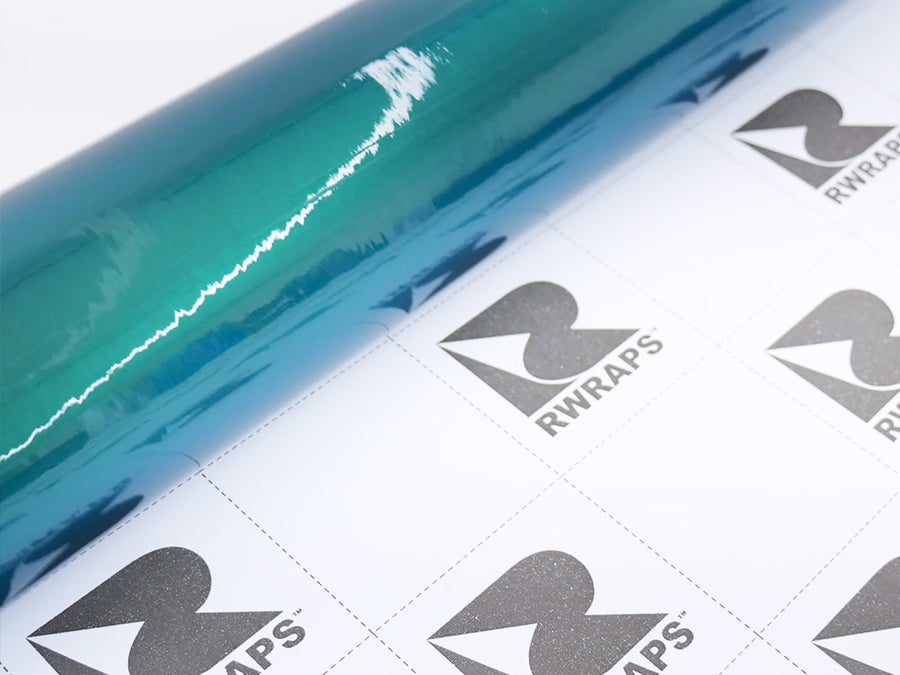 Rwraps Magic Dark Chameleon Film~Rwraps Magic Dark Green Chameleon Vinyl Roll~1