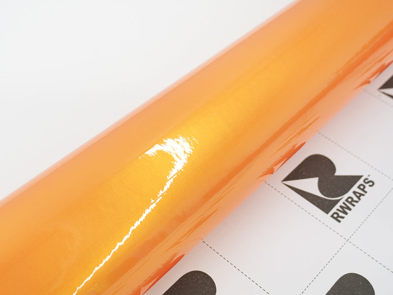 Rwraps Magic Orange Chameleon Film~Rwraps Orange Chameleon Vinyl Roll~1