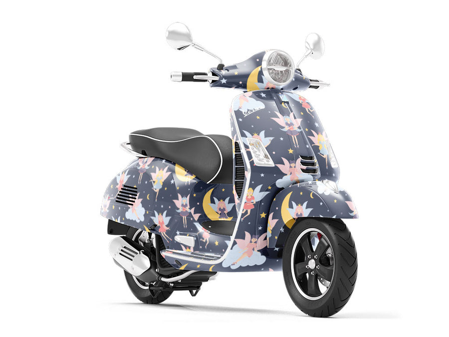 Magic Princess Fantasy Vespa Scooter Wrap Film