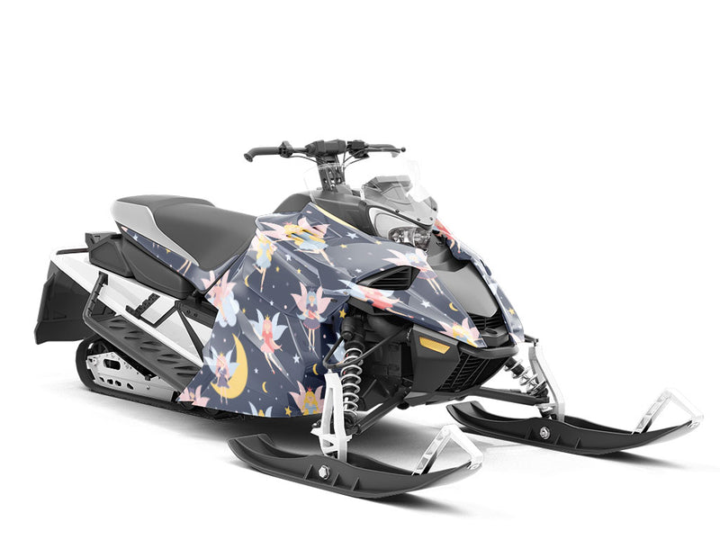 Magic Princess Fantasy Custom Wrapped Snowmobile