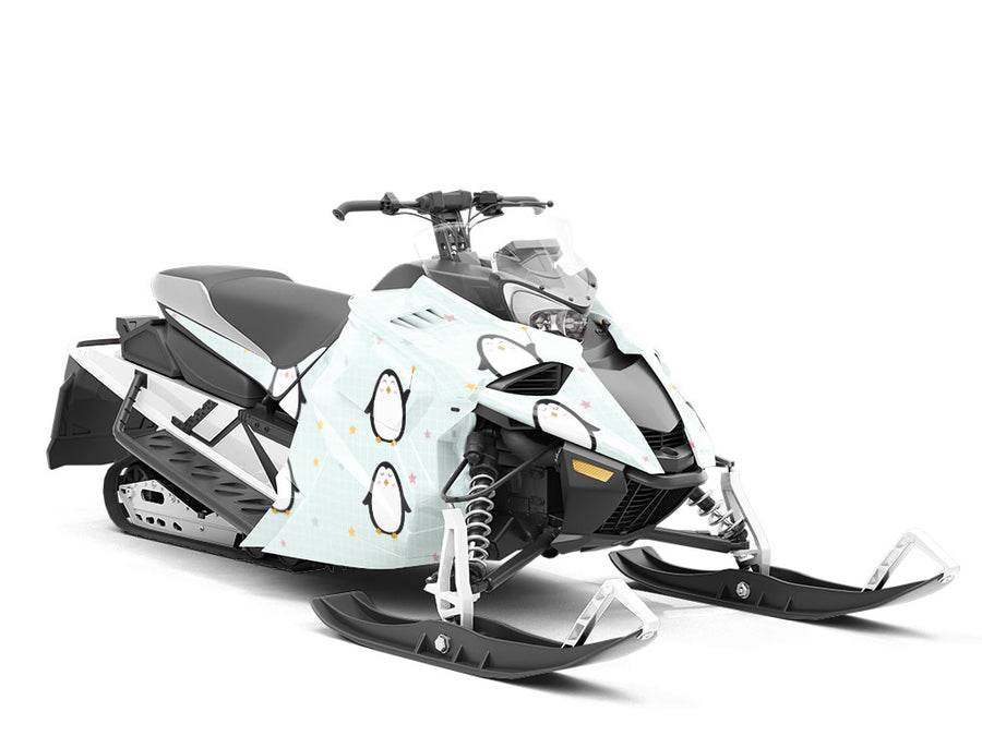 Magic Tuxedo Marine Life Custom Wrapped Snowmobile