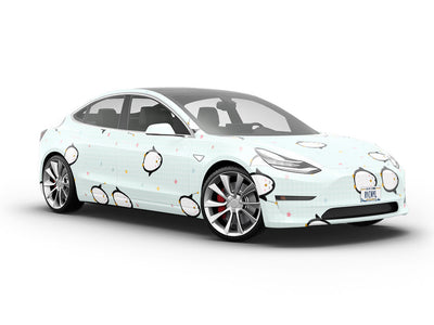 Magic Tuxedo Marine Life Vehicle Vinyl Wrap