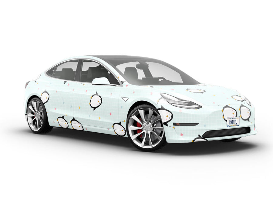 Magic Tuxedo Marine Life Vehicle Vinyl Wrap
