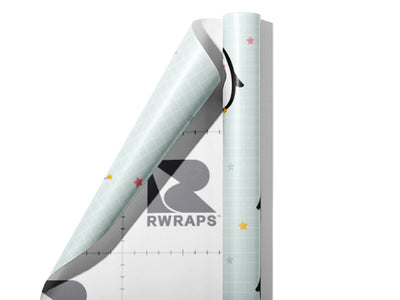 Magic Tuxedo Marine Life Wrap Film Sheets~Rwraps Series 914 Magic Tuxedo Marine Life Scrolled Sheet~3
