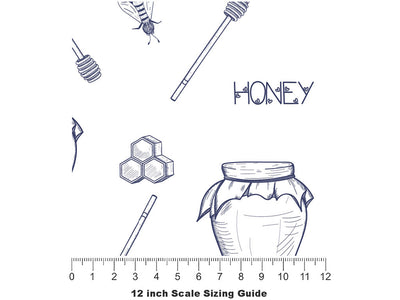 Magic Wand Bug Vinyl Film Pattern Size 12 inch Scale~Rwraps Magic Wand Bug Sizing Chart~2