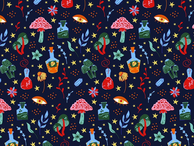 Magical Ingredients Witch Vinyl Wrap Pattern~Rwraps Series 914 Digitally Printed Vinyl Wrap~0