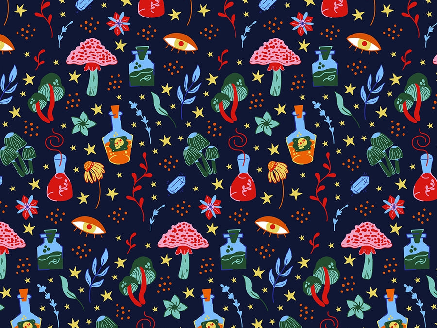 Magical Ingredients Witch Vinyl Wrap Pattern~Rwraps Series 914 Digitally Printed Vinyl Wrap~0