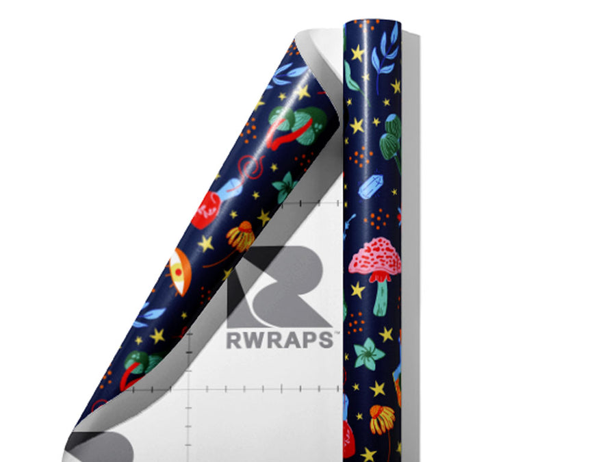 Magical Ingredients Witch Wrap Film Sheets~Rwraps Series 914 Magical Ingredients Witch Scrolled Sheet~3