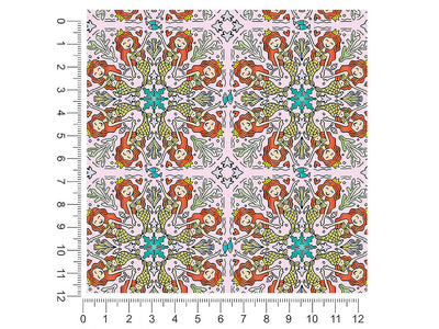 magical mandala fantasy 1ft x 1ft Craft Sheets