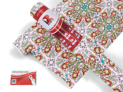 magical mandala fantasy Craft Vinyl Roll