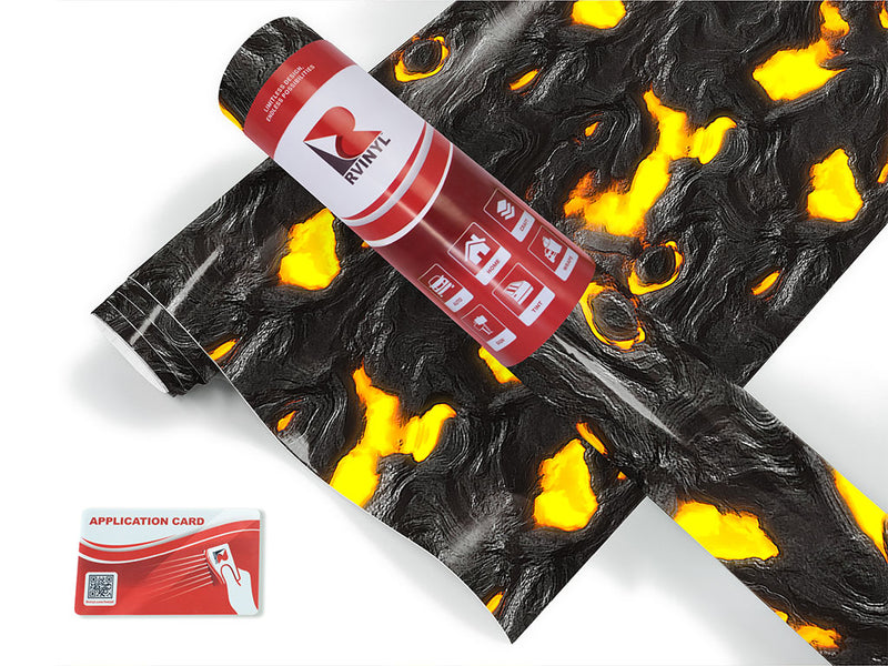 magma ocean lava Craft Vinyl Roll