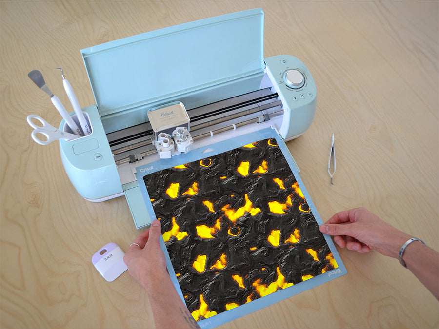 magma ocean lava Cricut Compatible Vinyl