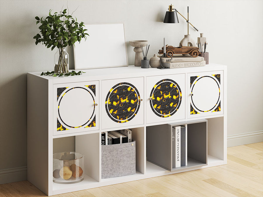 magma ocean lava DIY Furniture Stickers