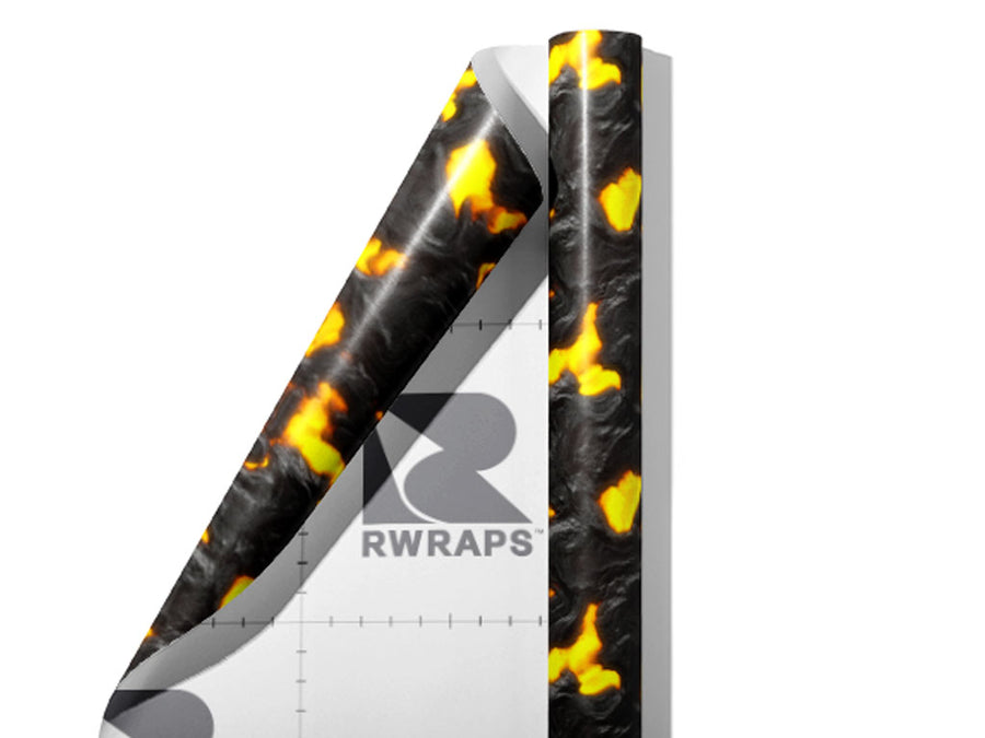 Magma Ocean Lava Wrap Film Sheets~Rwraps Series 914 Magma Ocean Lava Scrolled Sheet~3