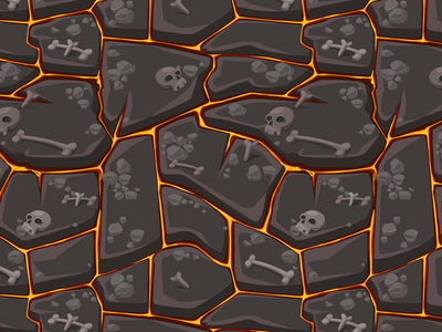 Magma Revelations Halloween Vinyl Wrap Pattern~Rwraps Series 914 Digitally Printed Vinyl Wrap~0