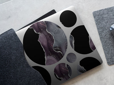 magnetite ore gemstone films DIY Laptop Stickers