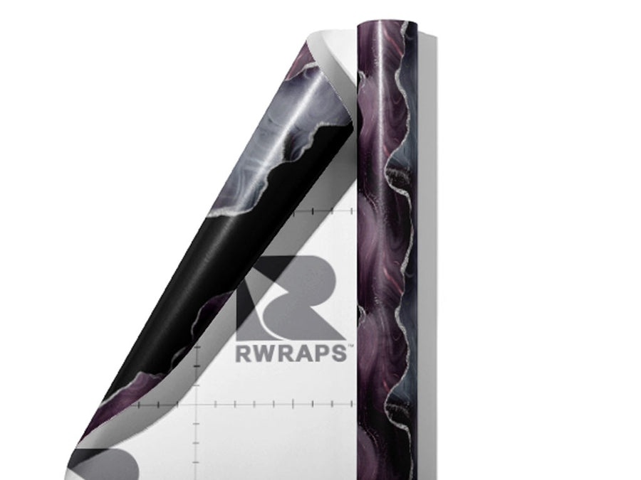 Magnetite Ore Gemstone Wrap Film Sheets~Rwraps Series 914 Magnetite Ore Gemstone Scrolled Sheet~3