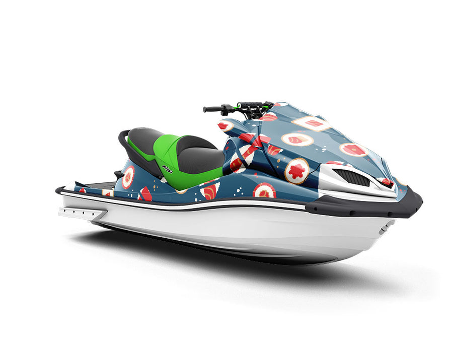 Maguro Madness Food Jet Ski Vinyl Customized Wrap