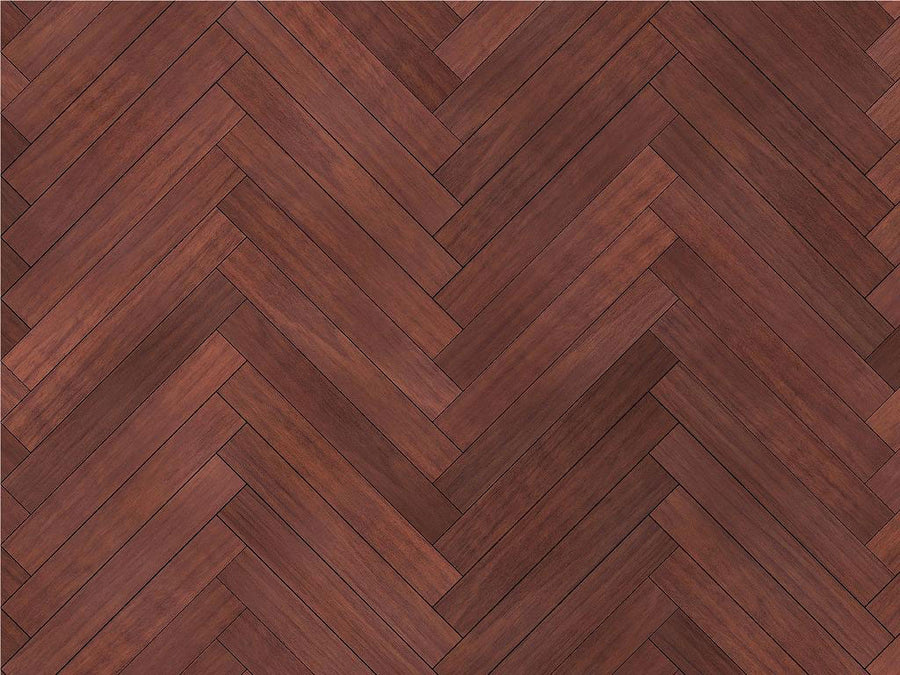 Mahogany  Wooden Parquet Vinyl Wrap Pattern~Rwraps Series 914 Digitally Printed Vinyl Wrap~0