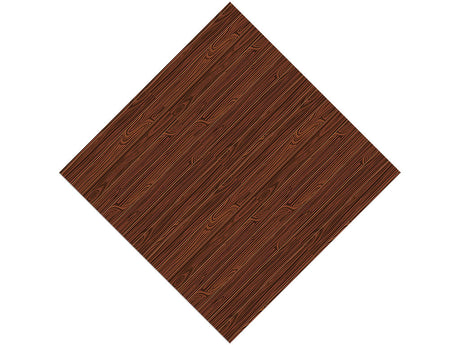 Mahogany  Wood Plank Vinyl Wrap Pattern