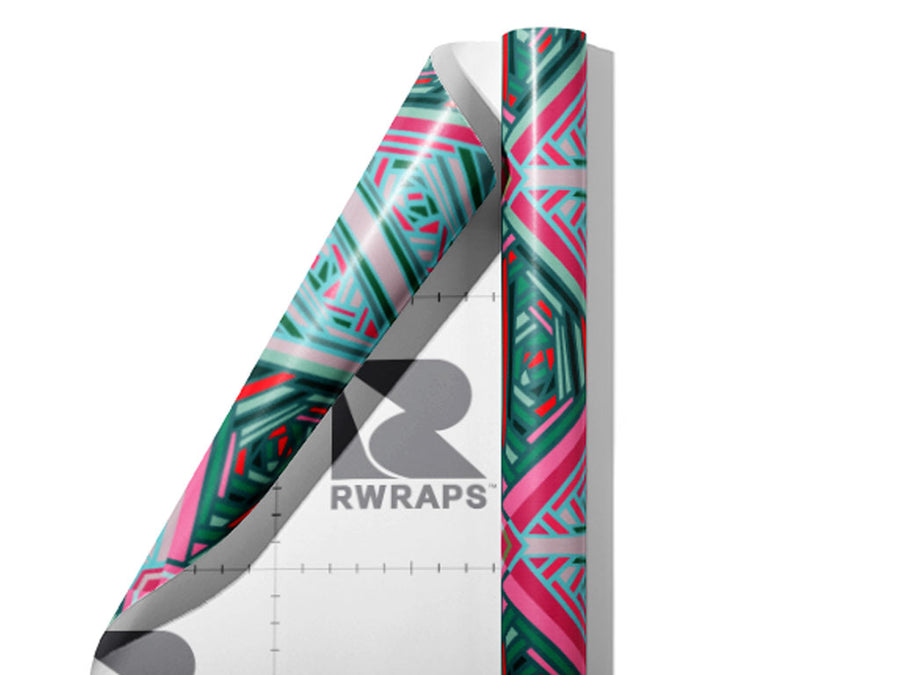 Make Out Art Deco Wrap Film Sheets~Rwraps Series 914 Make Out Art Deco Scrolled Sheet~3