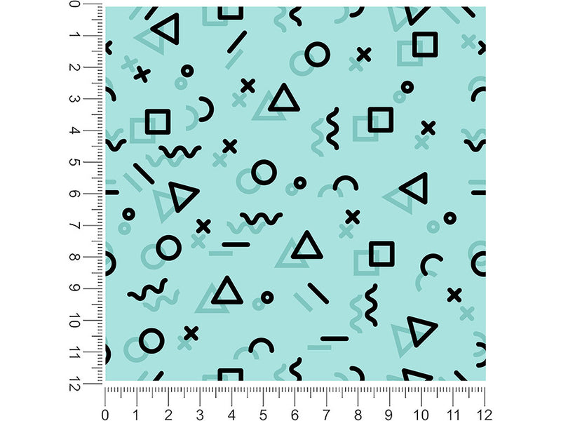 making measure abstract geometric 1ft x 1ft Craft Sheets