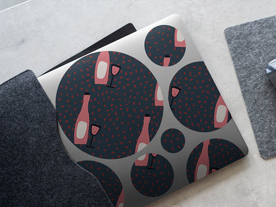 malbec beckons alcohol DIY Laptop Stickers