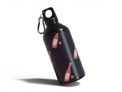 malbec beckons alcohol Water Bottle DIY Stickers