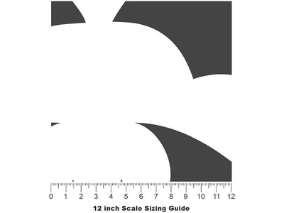 Man Bat Animal Vinyl Film Pattern Size 12 inch Scale~Rwraps Man Bat Animal Sizing Chart~2