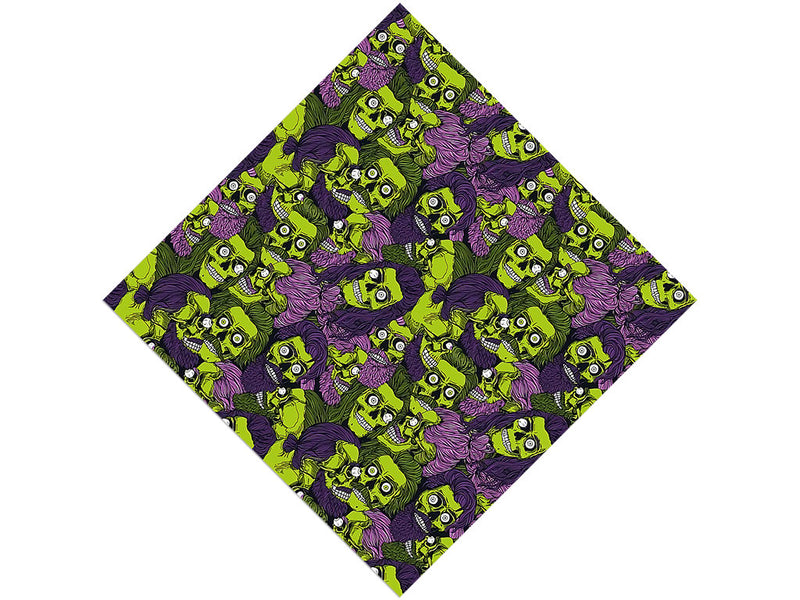 Man-Eating Hipster Zombie Vinyl Wrap Pattern