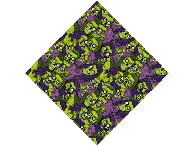 Man-Eating Hipster Zombie Vinyl Wrap Pattern