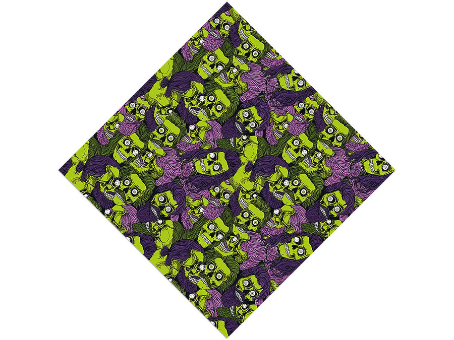 Man-Eating Hipster Zombie Vinyl Wrap Pattern