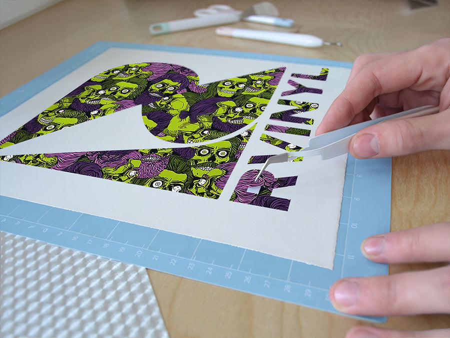 man-eating hipster horror Easy Weed Craft Vinyl