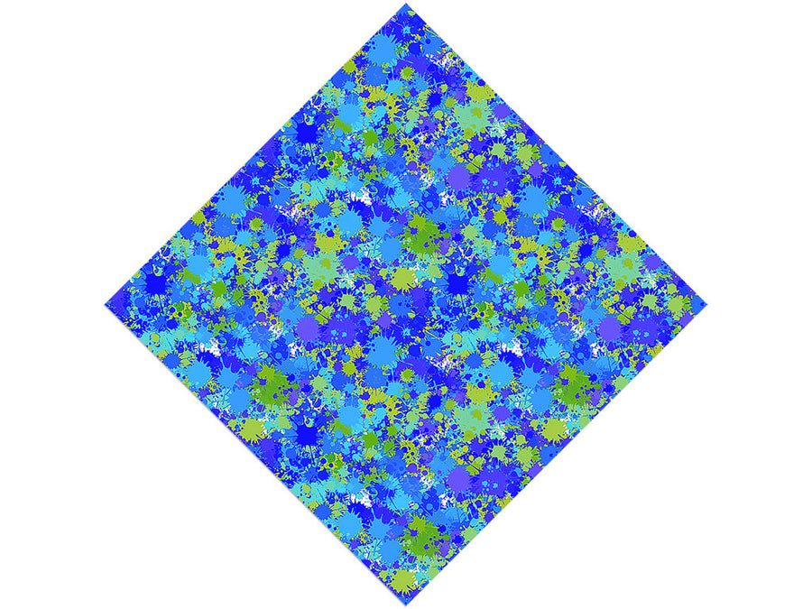 Man Overboard Paint Splatter Vinyl Wrap Pattern
