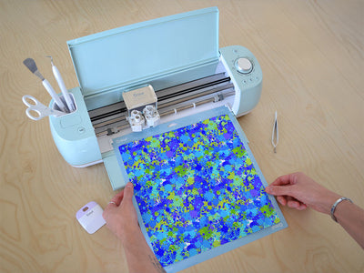 man overboard paint splatter Cricut Compatible Vinyl