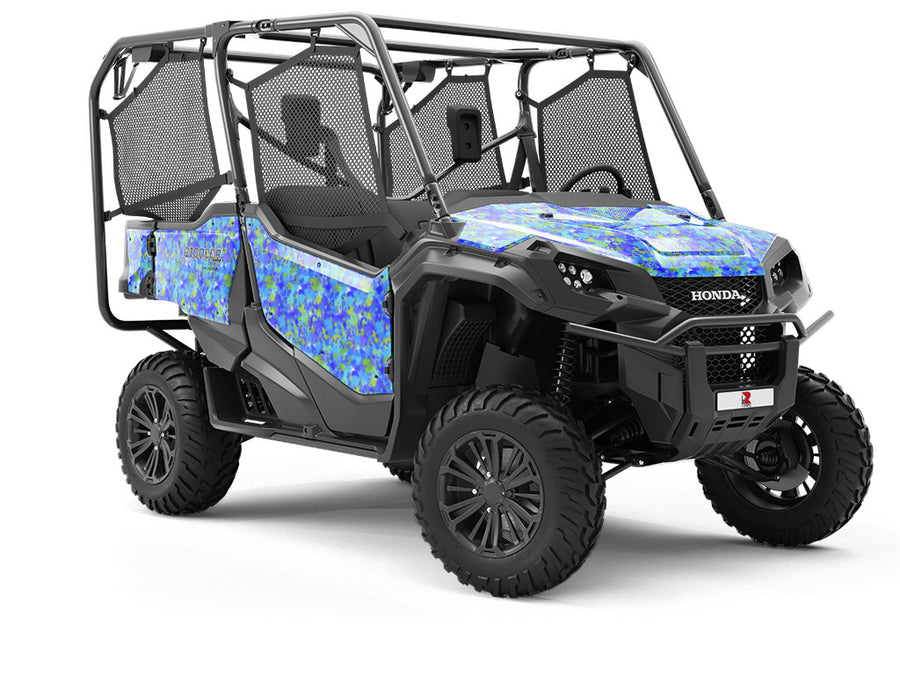 Man Overboard Paint Splatter Utility Vehicle Vinyl Wrap